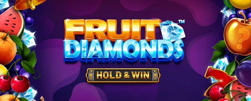 Play Fruit Diamonds slot game today and unlock a maximum win of up to 5000x your bet. Enjoy classic casino mechanics plus new Hold & Win features now. 